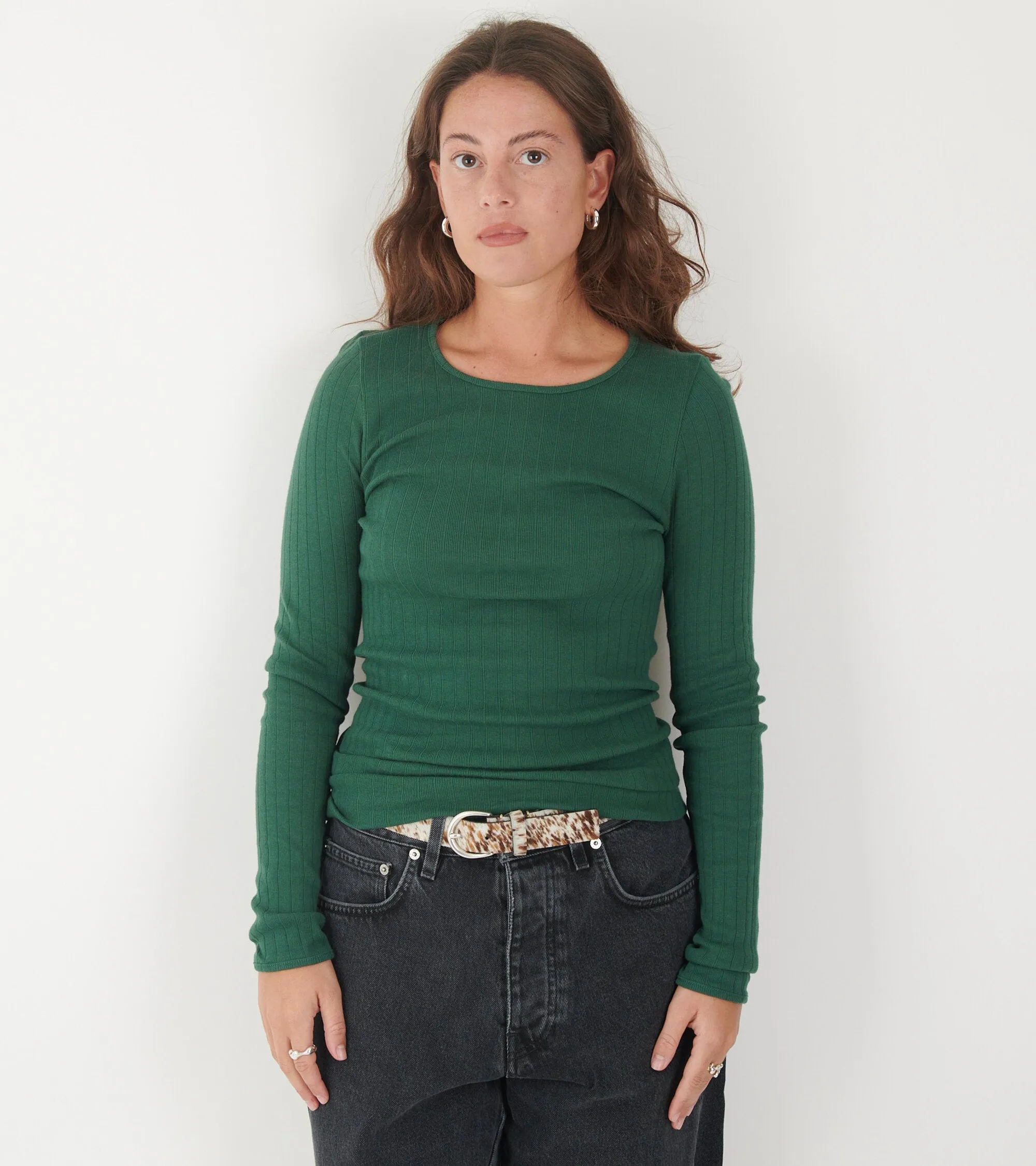 101 Rib Bottle Green