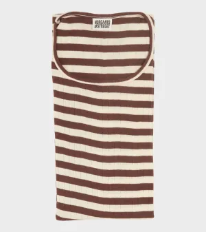 101 Rib Brown/Ecru