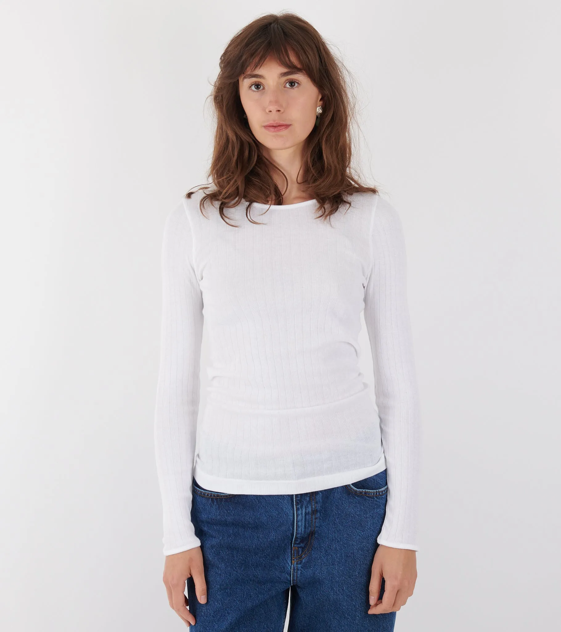 101 Rib White