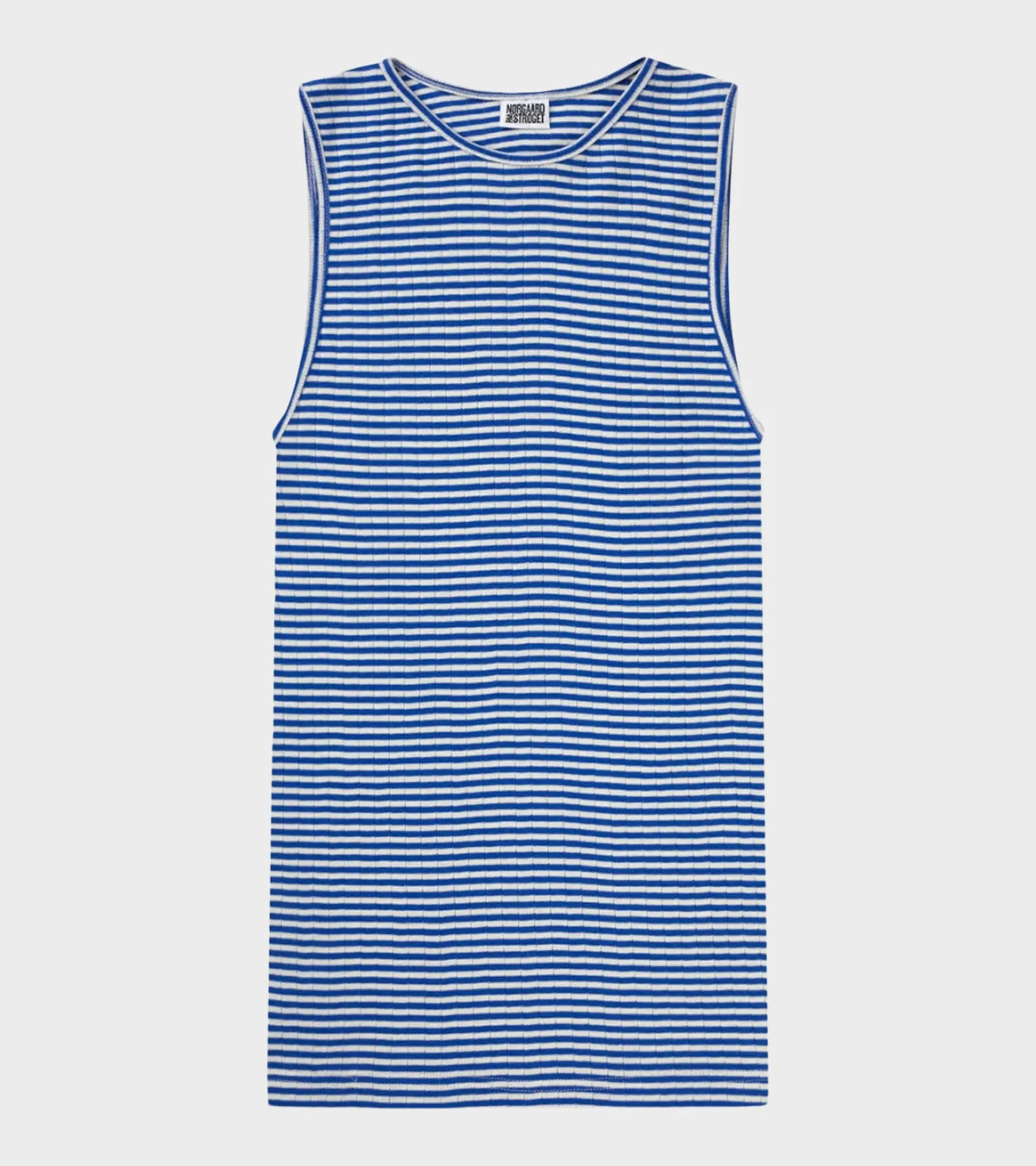 101 Tank Top Cobalt Blue/Ecru