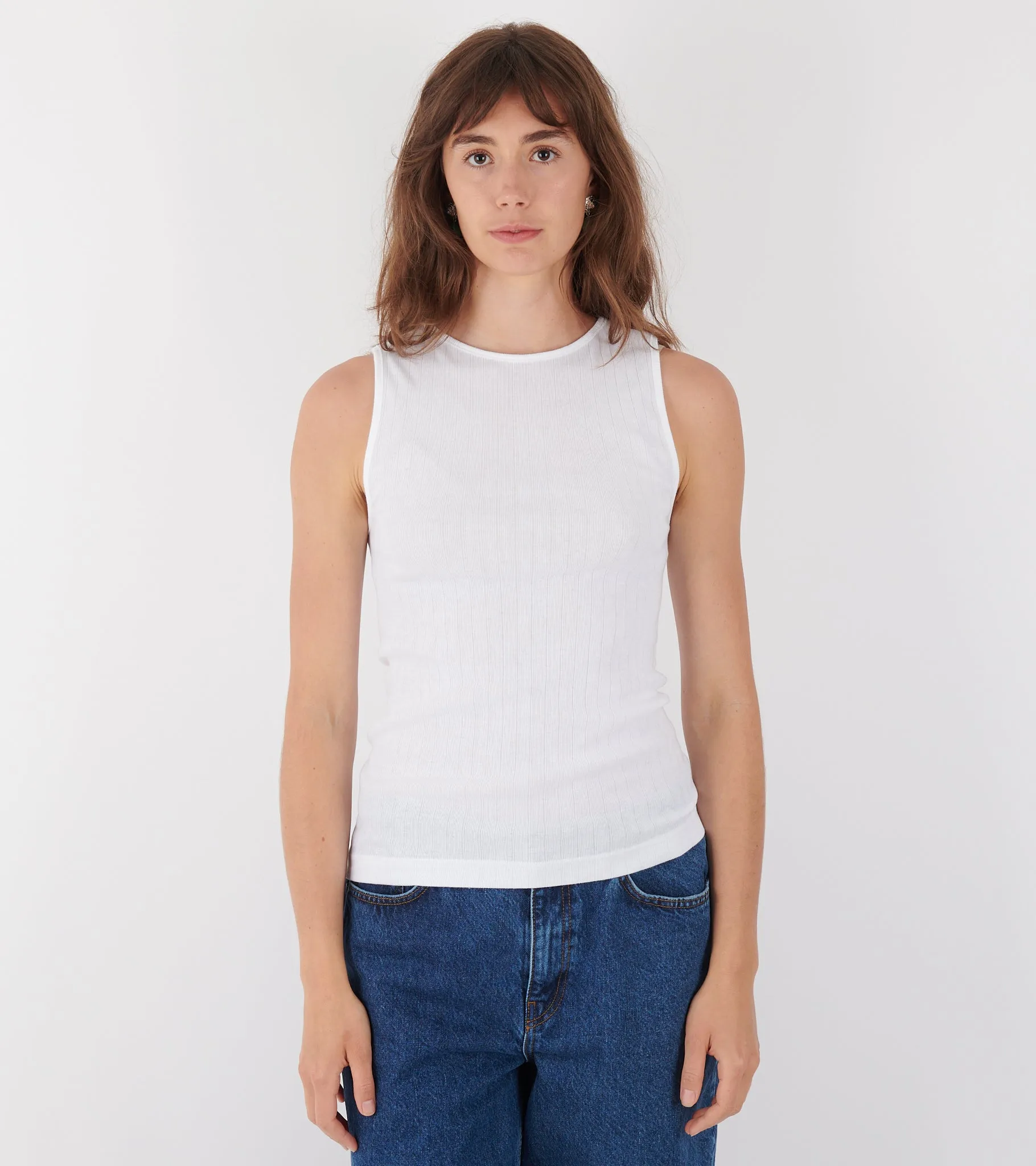 101 Tank Top White