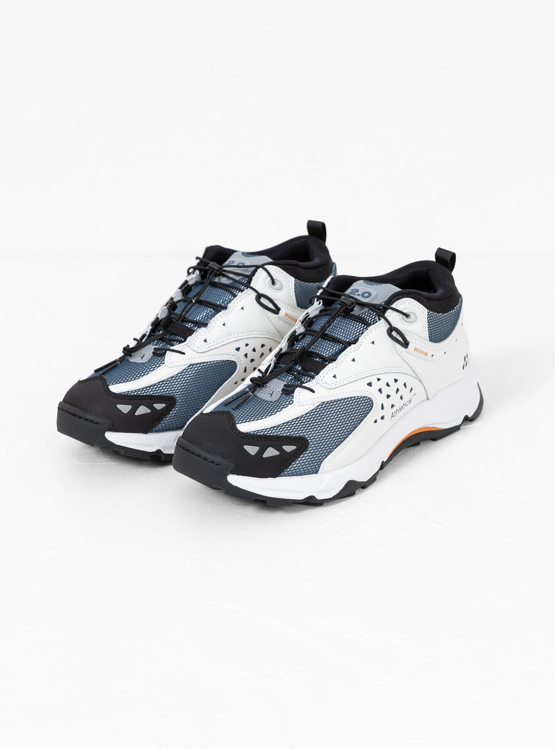 2.0 MID Sneakers Cloud White & Orange