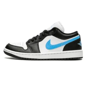 Air Jordan 1 Low Black University Blue