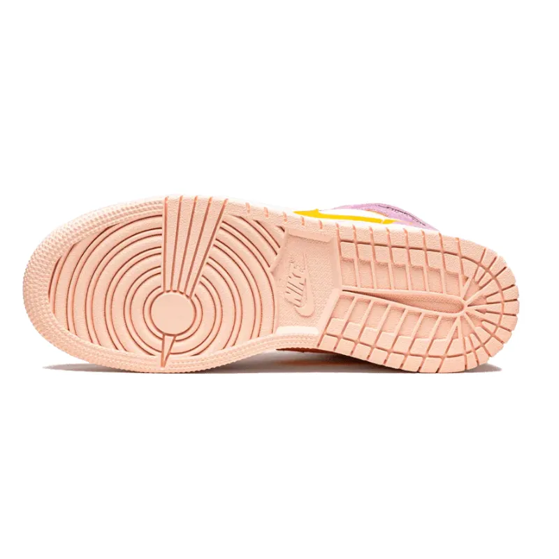 Air Jordan 1 Mid GS Arctic Pink