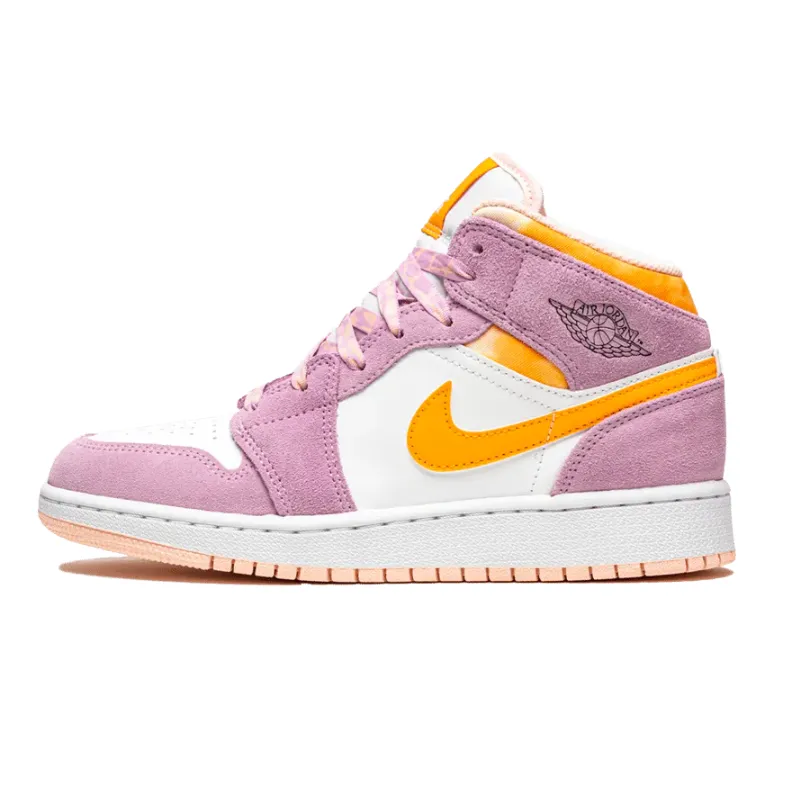 Air Jordan 1 Mid GS Arctic Pink