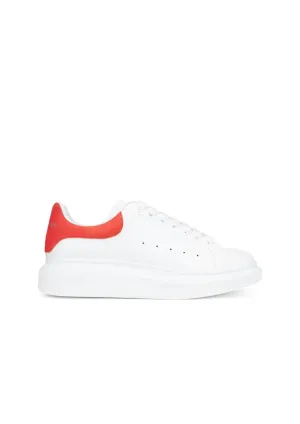 Alexander McQueen Oversized Sneaker (White Warm Orange)