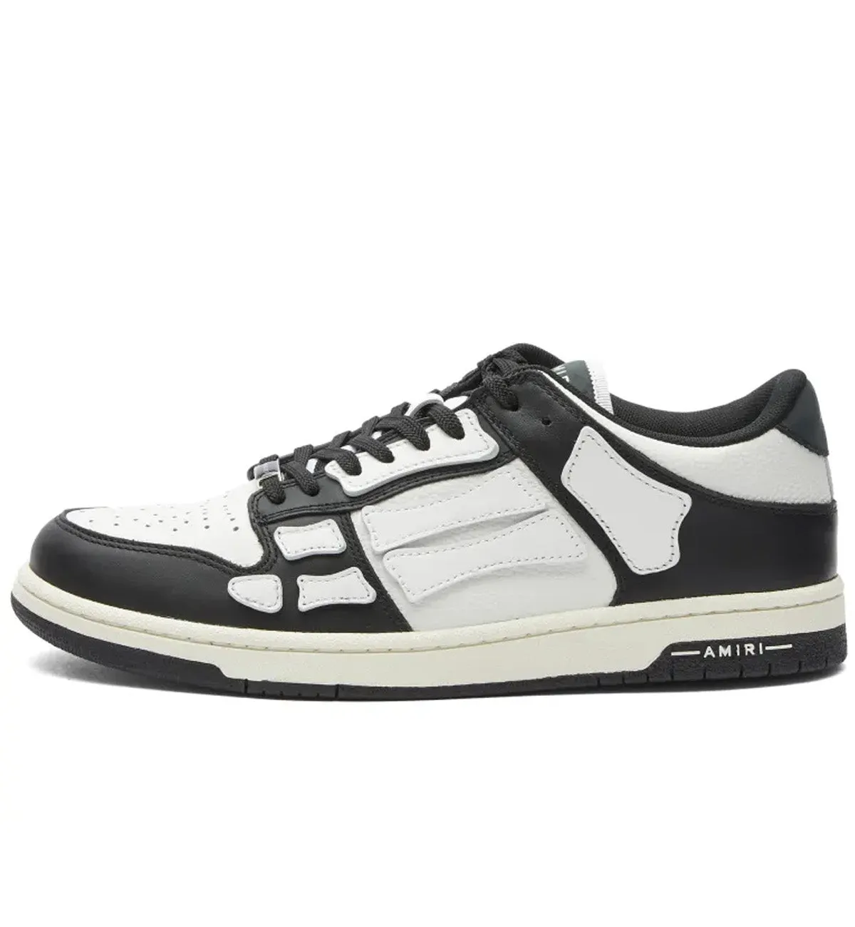 Amiri Skel-Top Low - Black / White