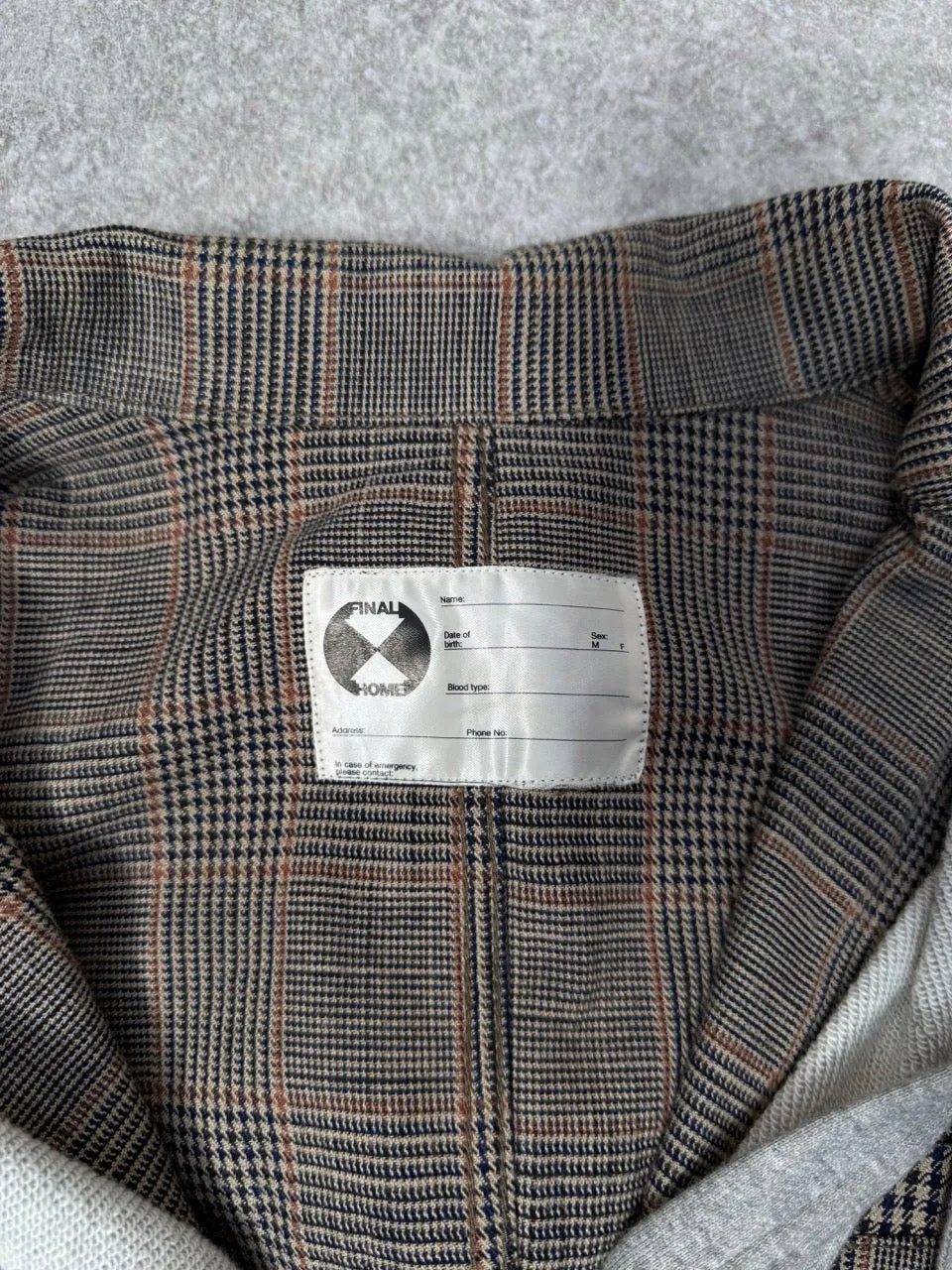 A/W 2006 Final Homme Issey Miyake Hybrid Hooded Blazer