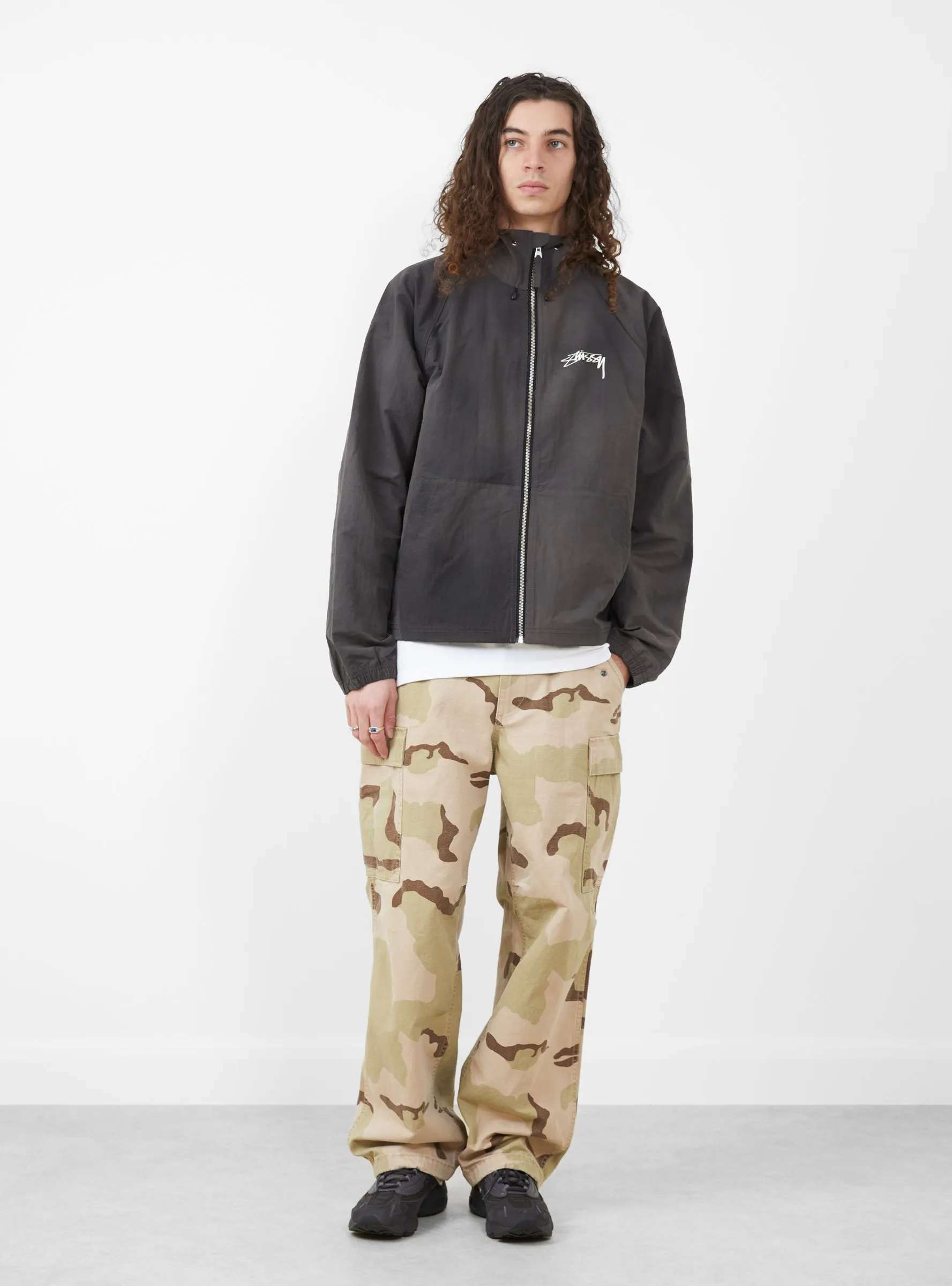 Beach Shell Wave Dye Black