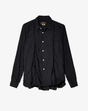BLACK Comme Des Garons - Textured Blouse - (Black)