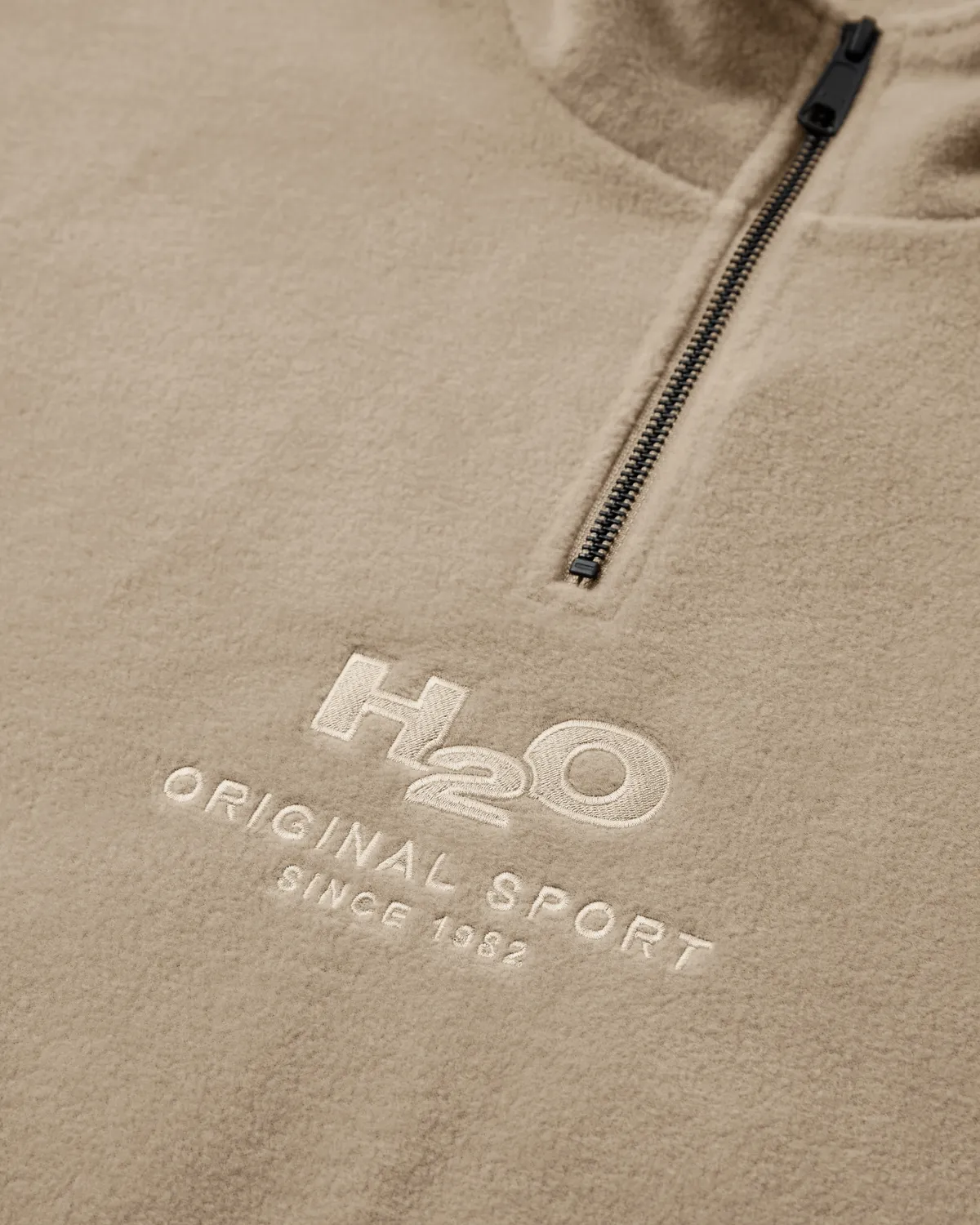 Blvand II Fleece Half Zip - Warm Grey