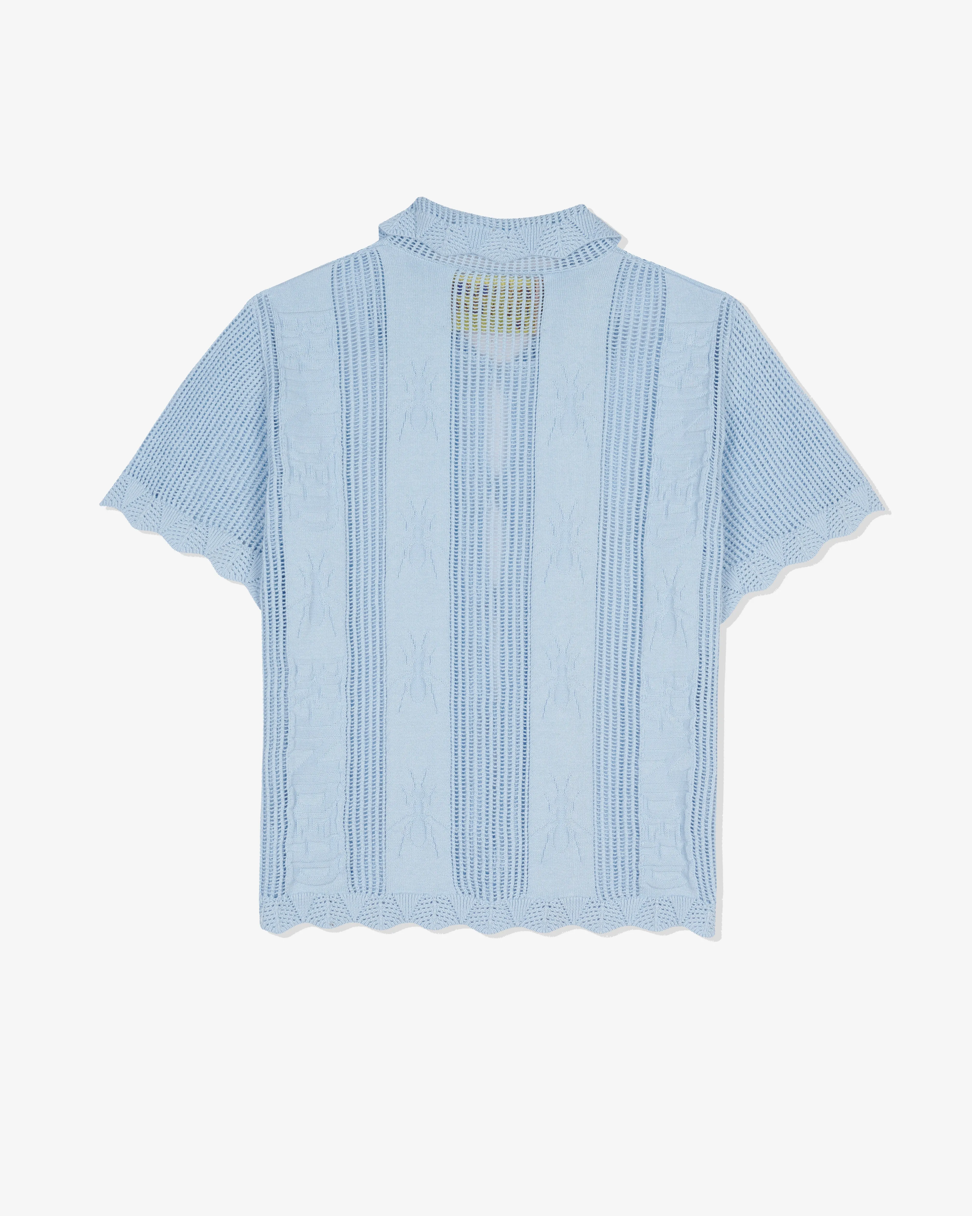 Brain Dead - Women's Translucent Doily Top - (Light Blue)