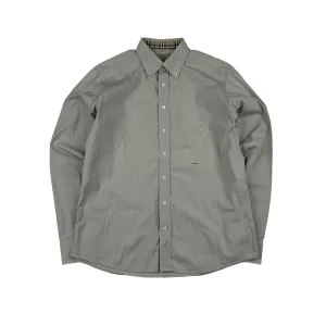 Burberry Grey Button Up Shirt - Large