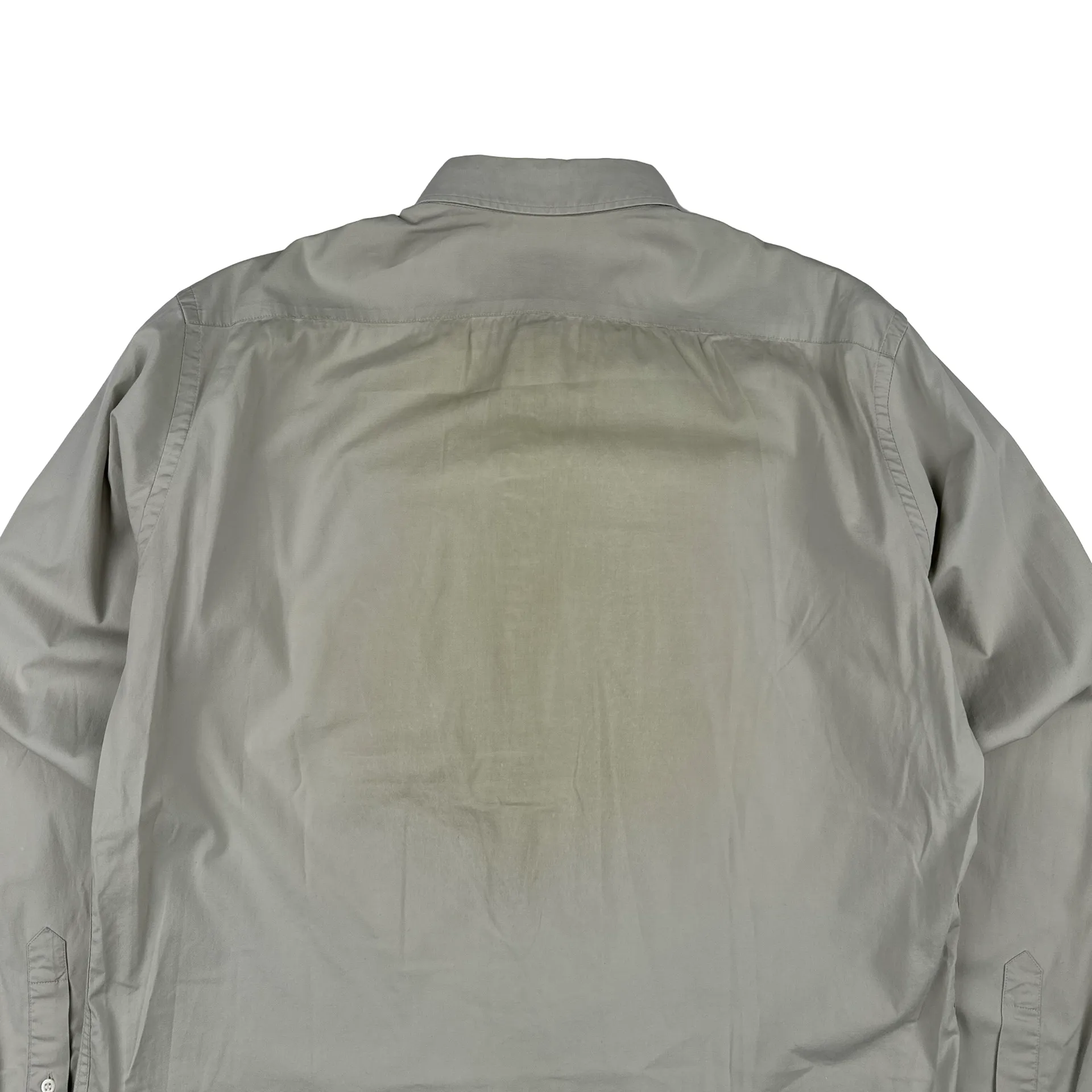 Burberry Grey Button Up Shirt - Large