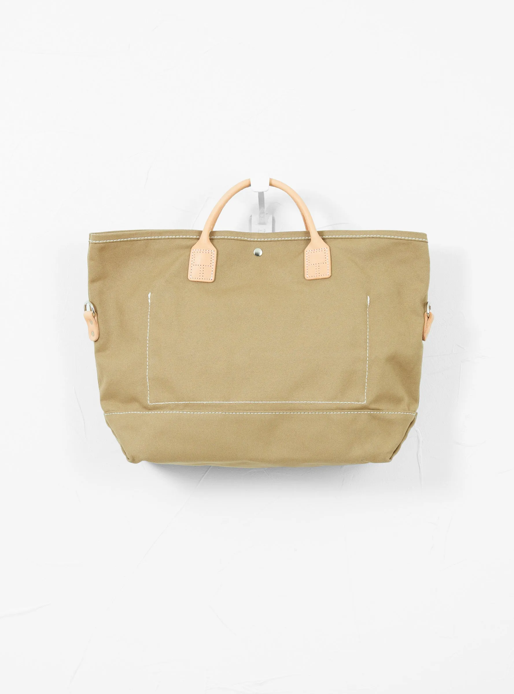 Canvas Utility 2 Way Bag Natural
