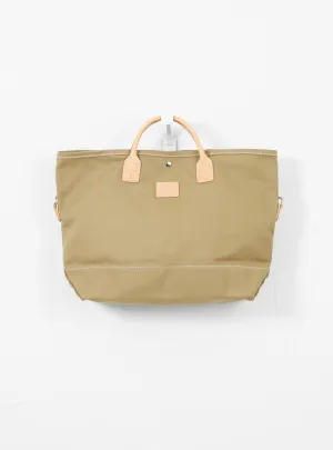 Canvas Utility 2 Way Bag Natural