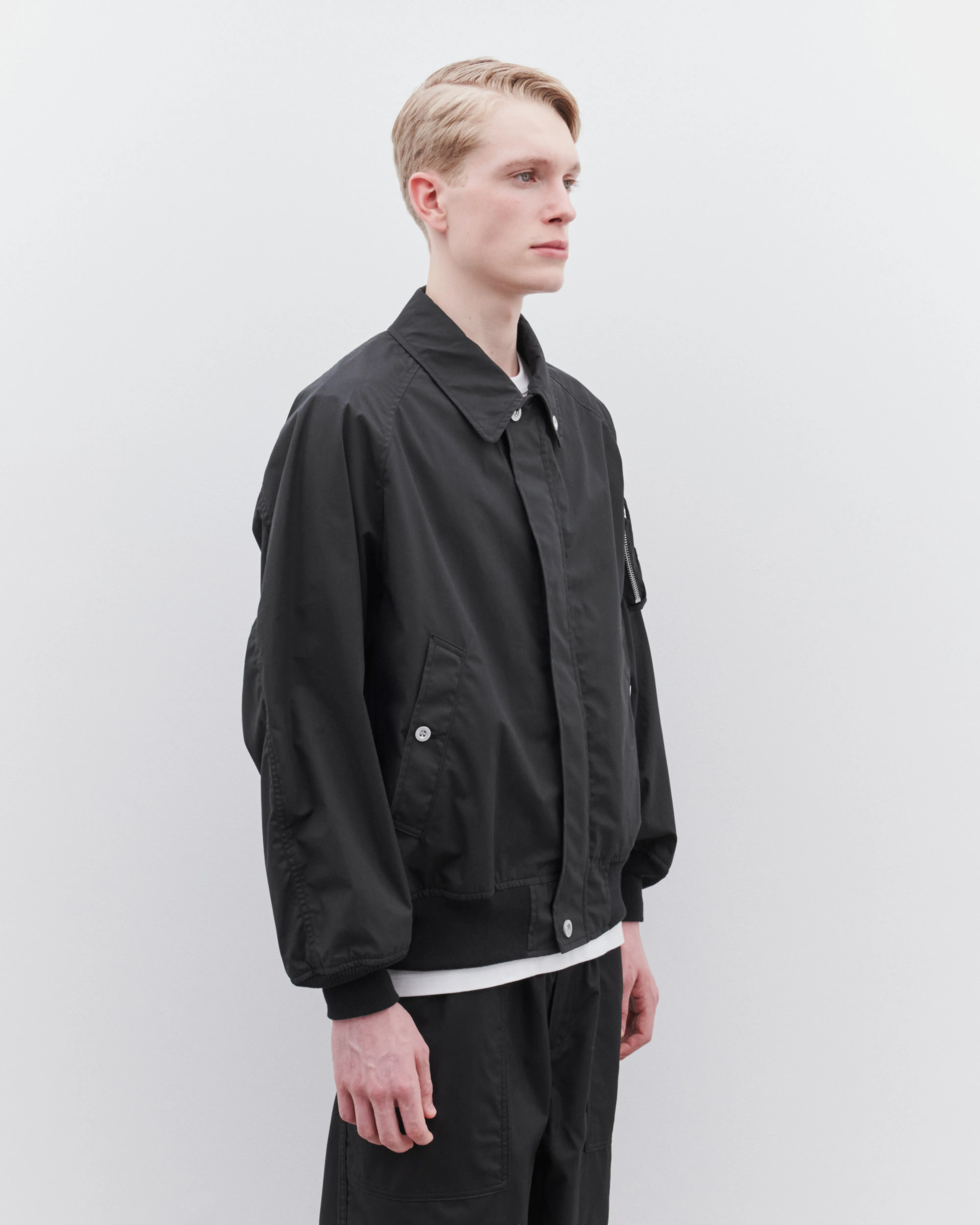 CDG Homme - Men's Dry Oil Bomber Jacket - (Black)