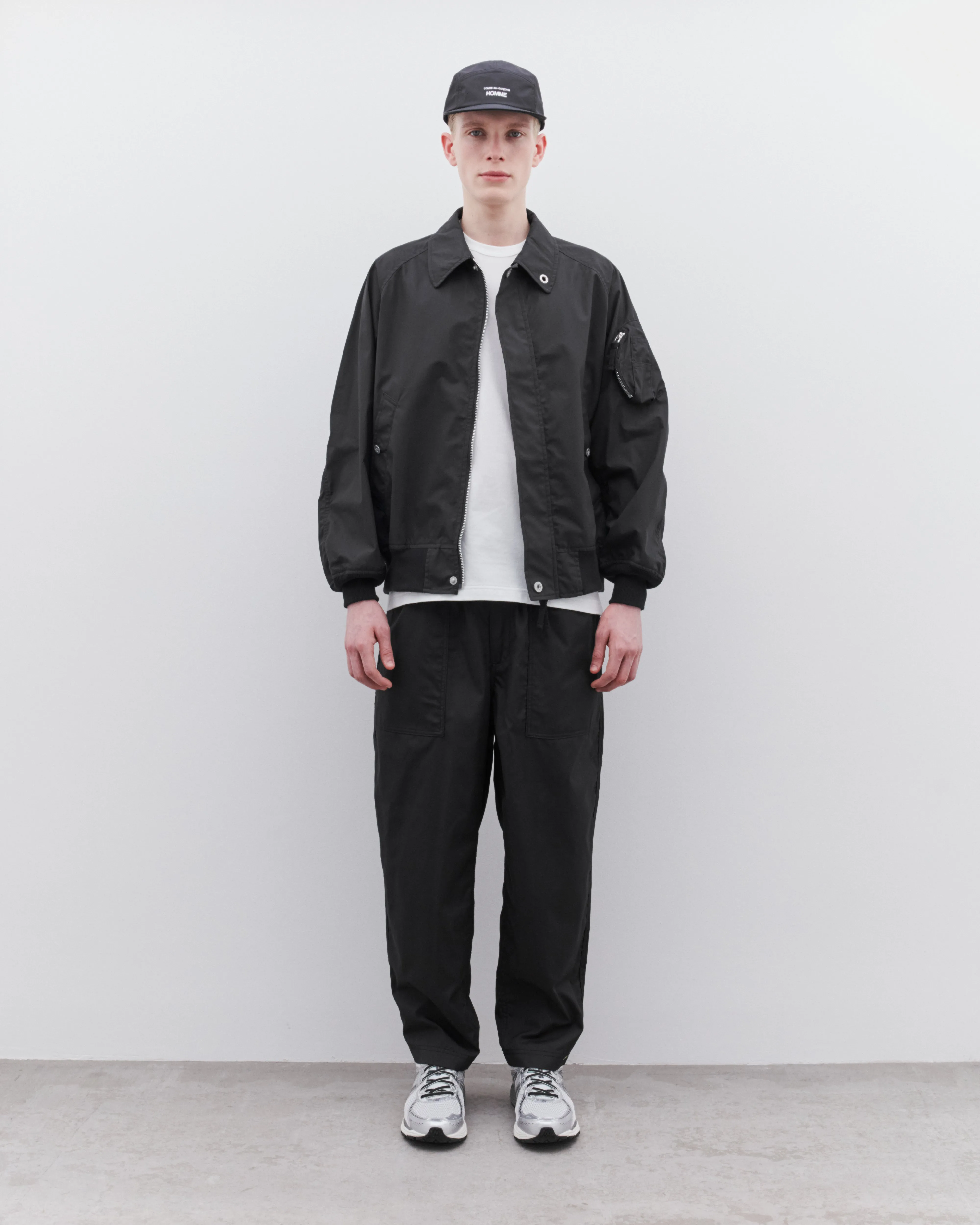 CDG Homme - Men's Dry Oil Bomber Jacket - (Black)