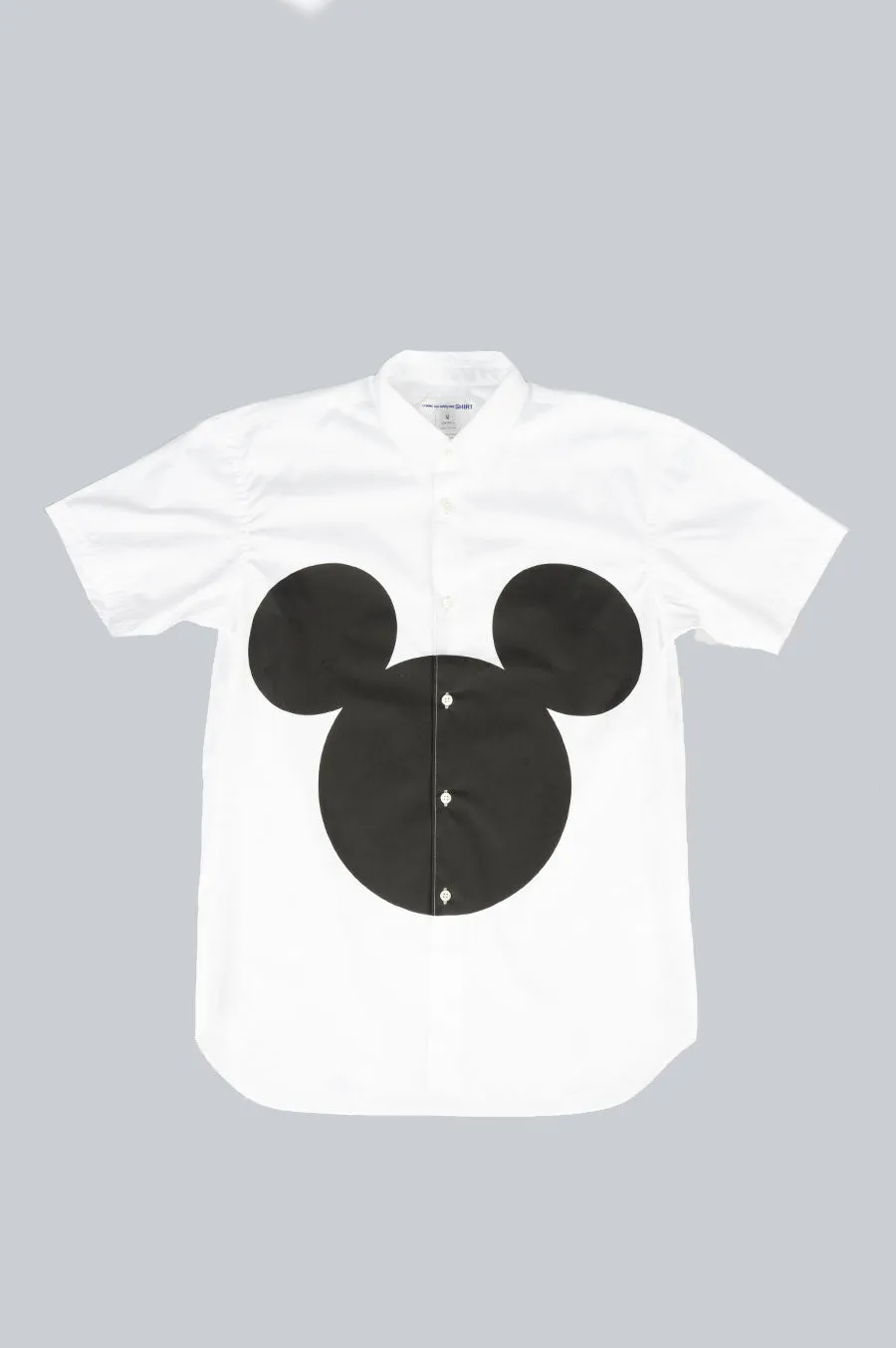COMME DES GARCONS SHIRT DISNEY WOVEN SHIRT WHITE