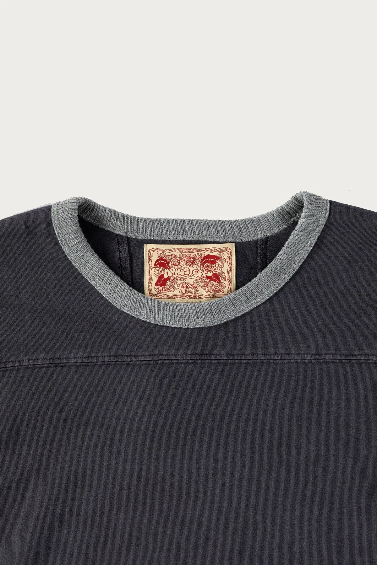 Community Ringer Tee - Washed Black