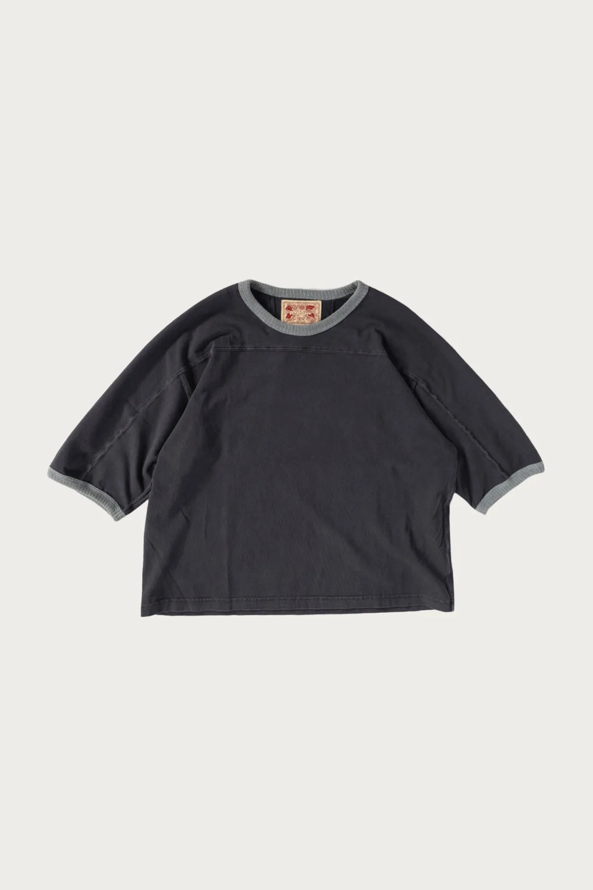 Community Ringer Tee - Washed Black