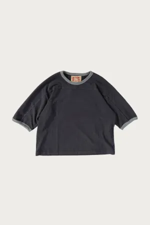 Community Ringer Tee - Washed Black