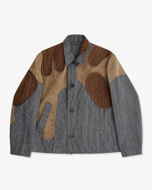 Craig Green - Men's Utility Patch Jacket - (Pinstripe)