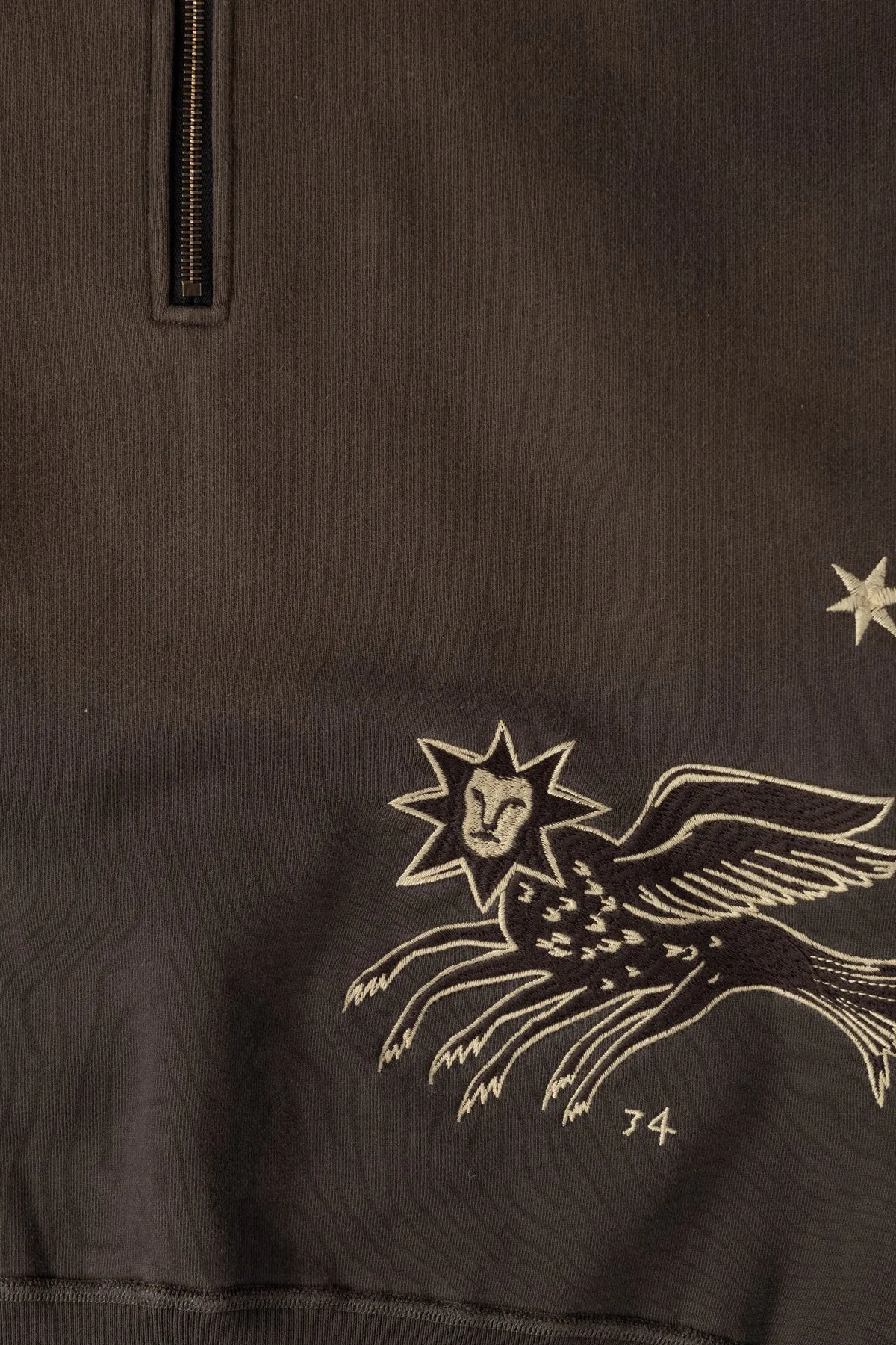 Creature 1/4 Zip - Black