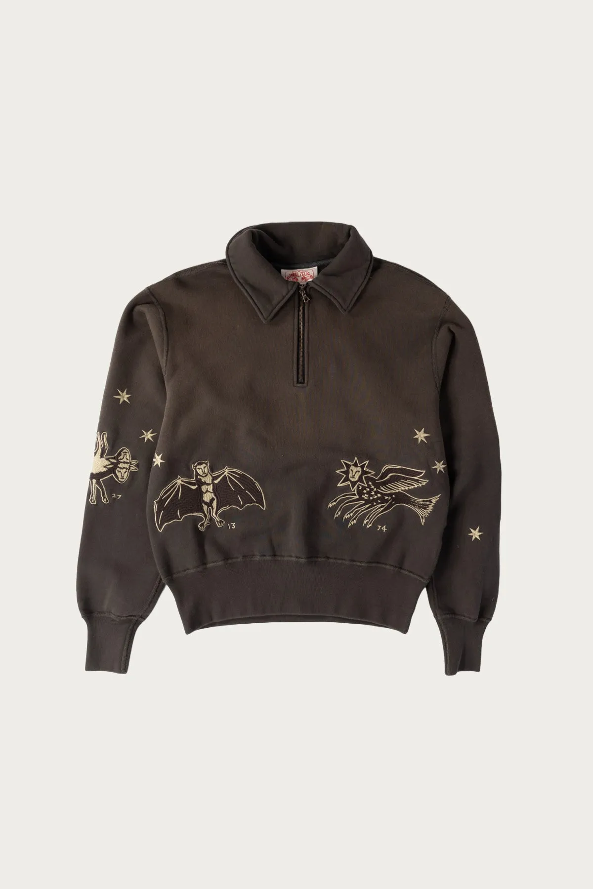 Creature 1/4 Zip - Black