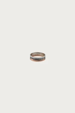 Dime & Penny 2 Tone Ring