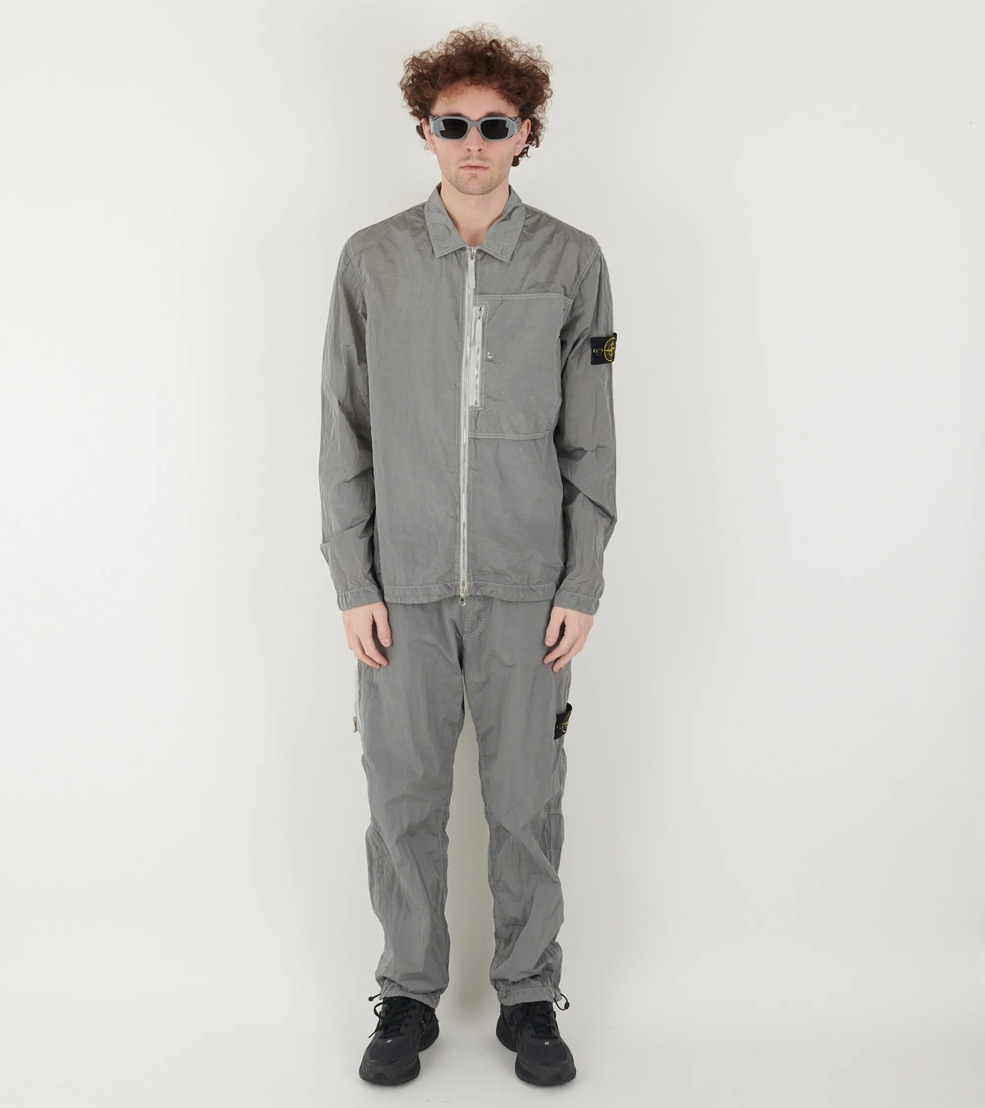 Econyl Nylon Pants Grey