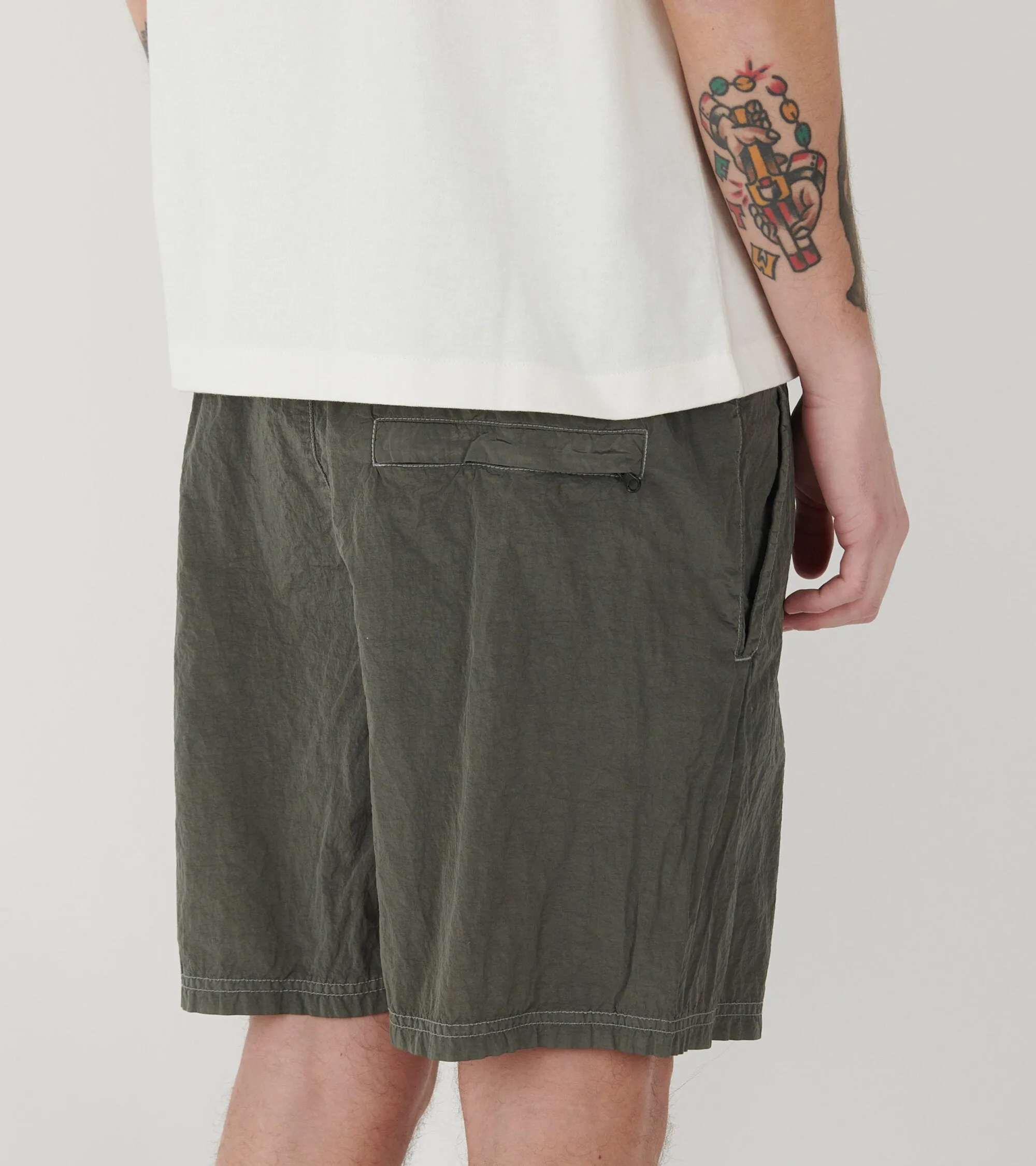 Econyl Nylon Swim Shorts Dark Grey
