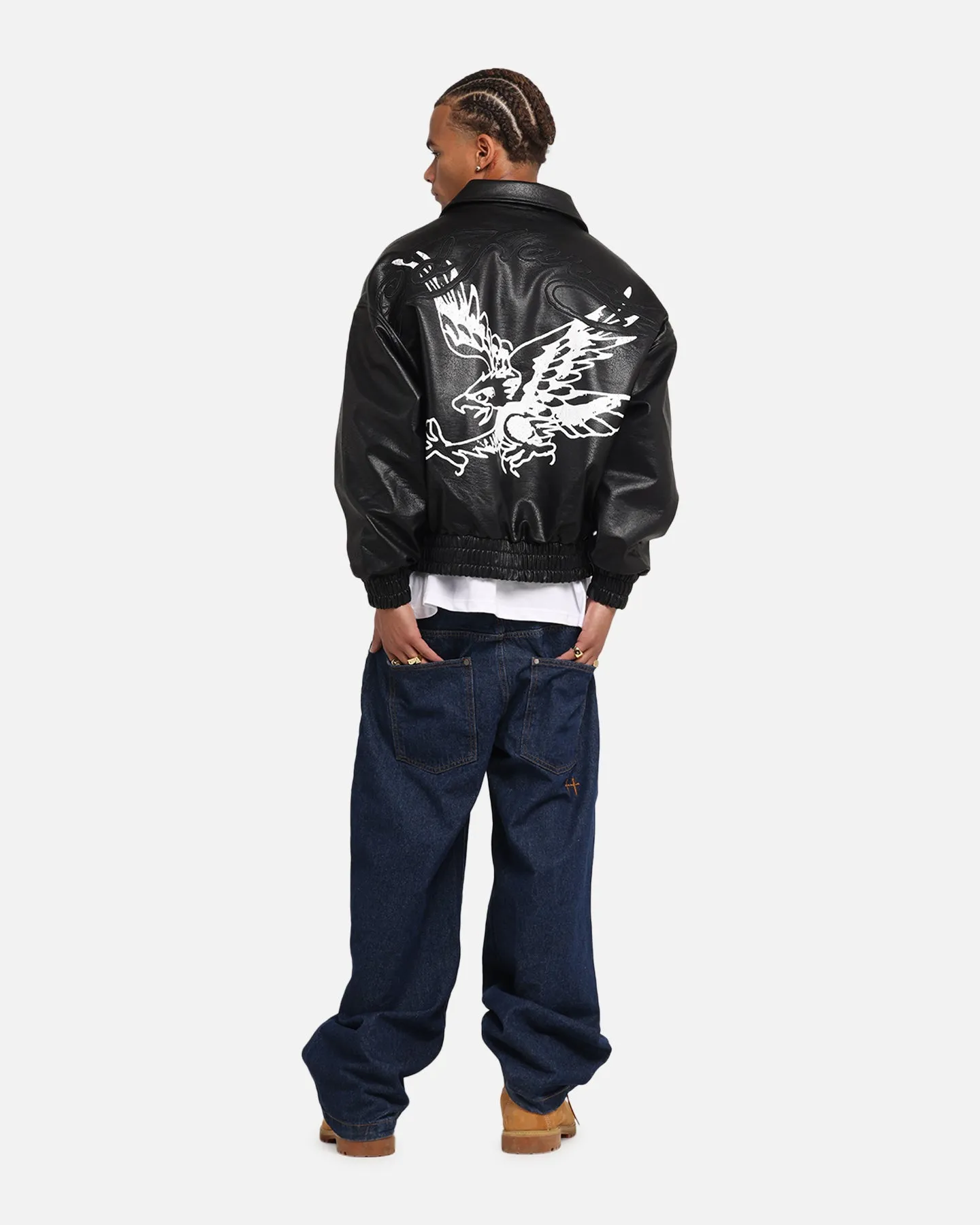 Ed Hardy Eagle Jacket Black