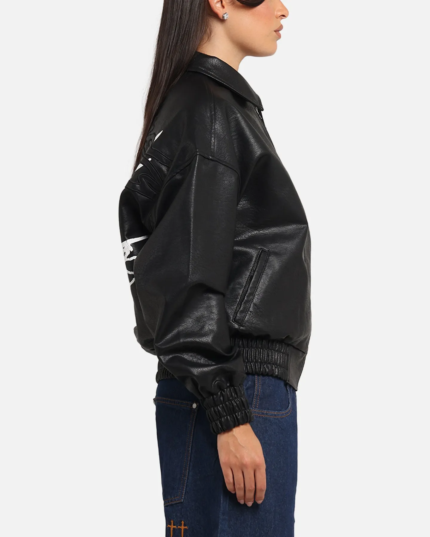 Ed Hardy Eagle Jacket Black