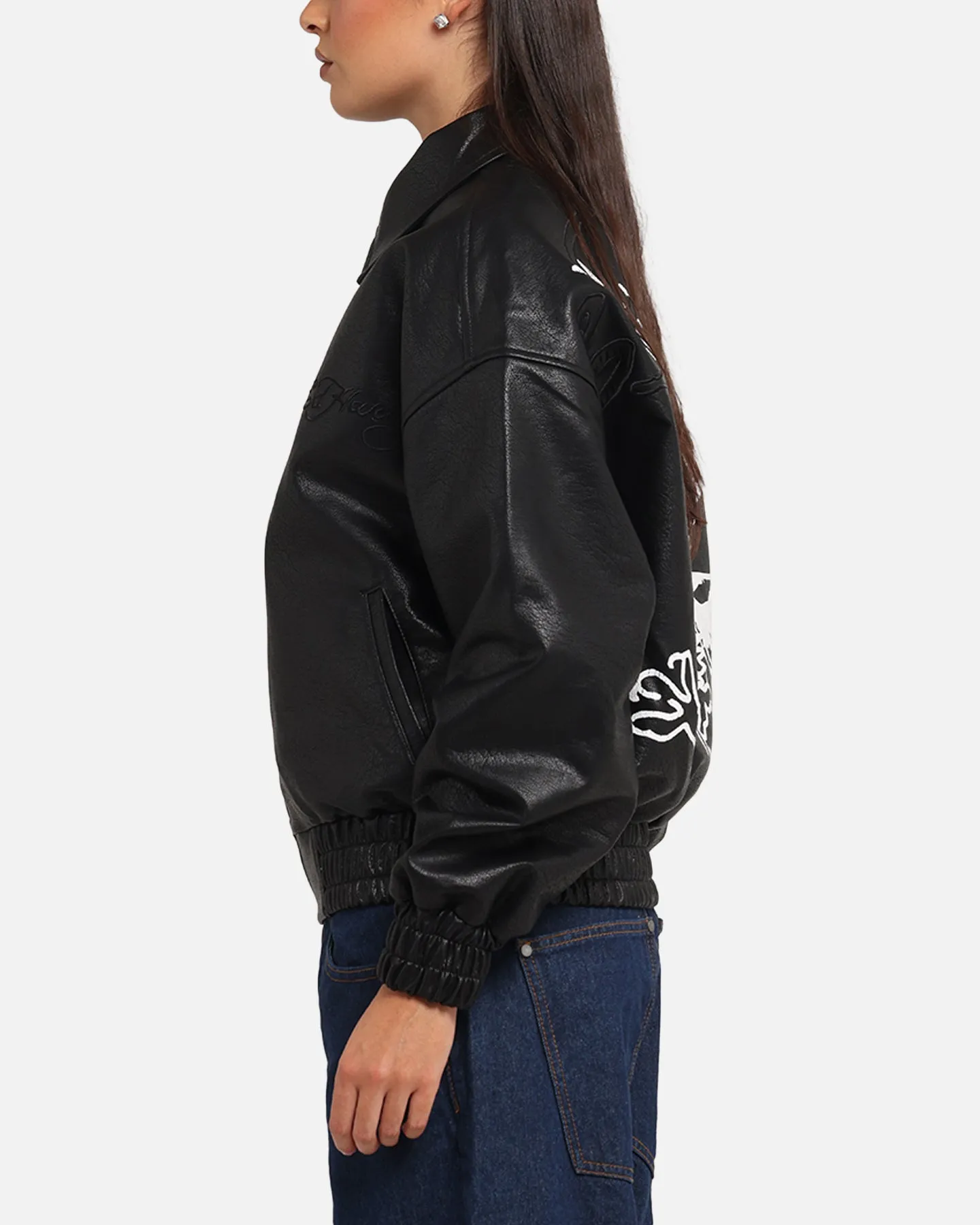 Ed Hardy Eagle Jacket Black