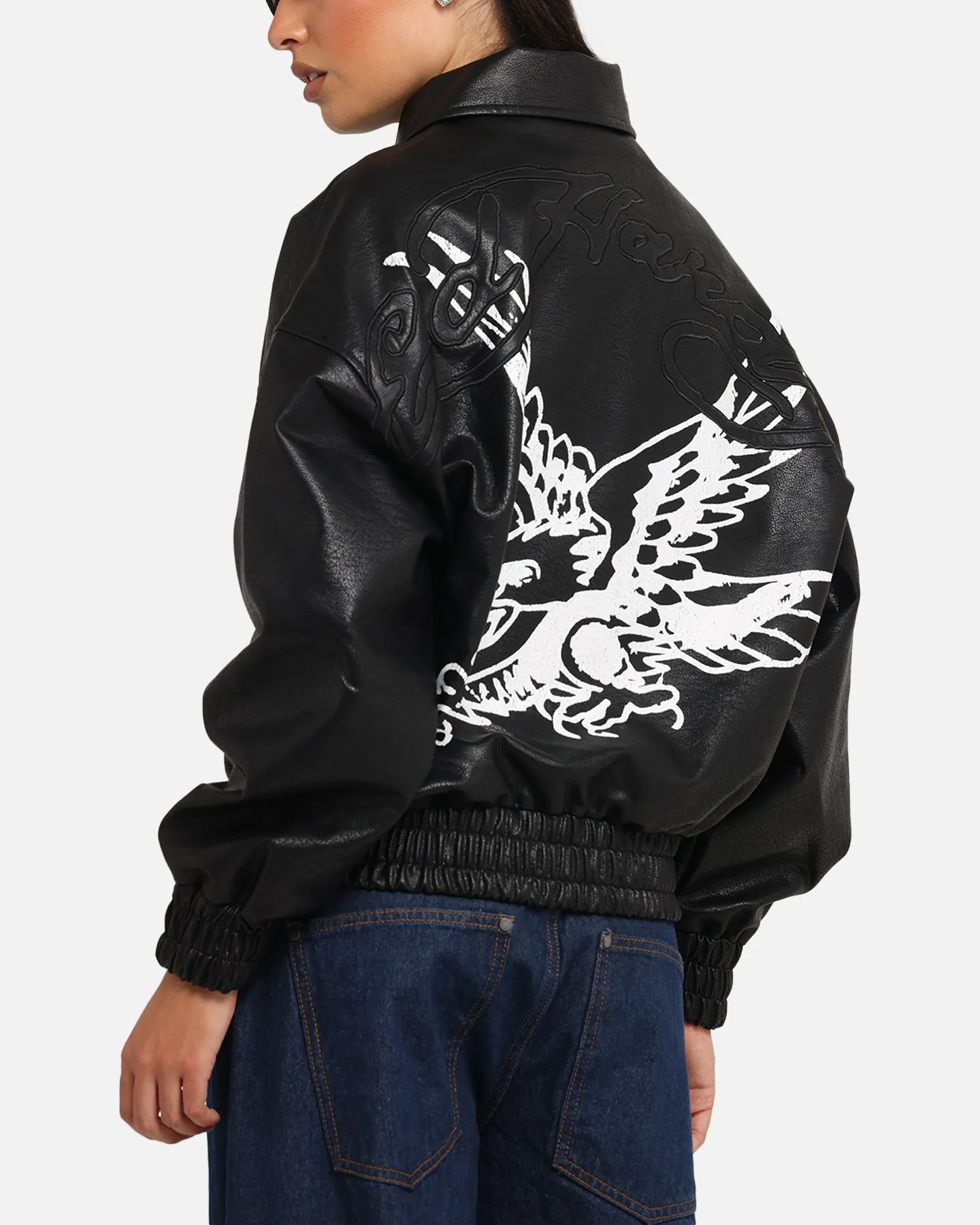 Ed Hardy Eagle Jacket Black