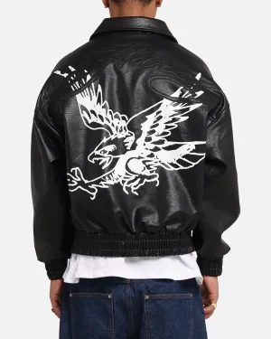 Ed Hardy Eagle Jacket Black