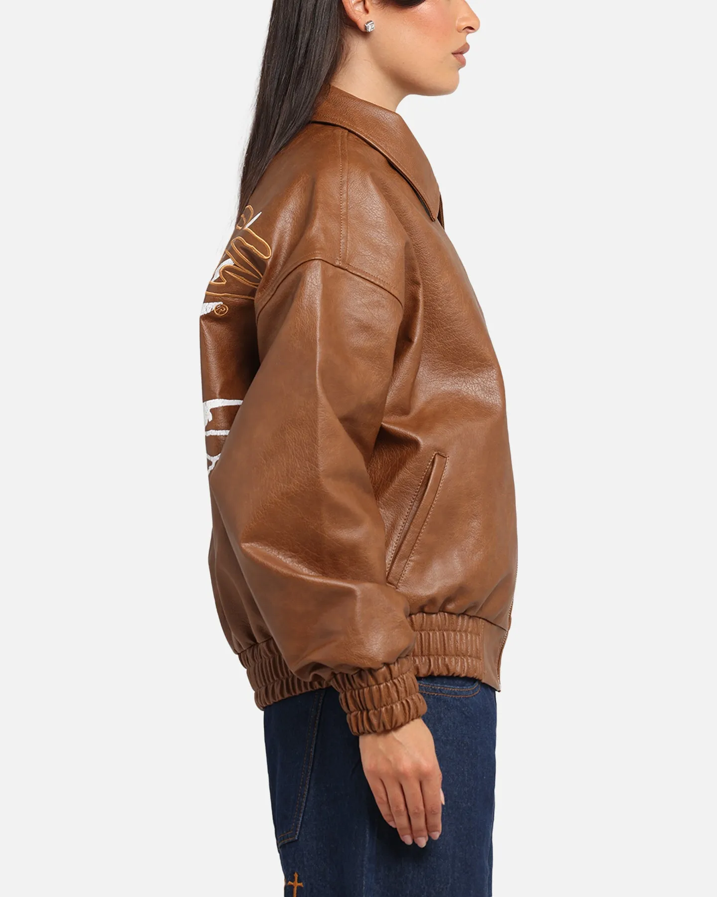 Ed Hardy Eagle Jacket Brown