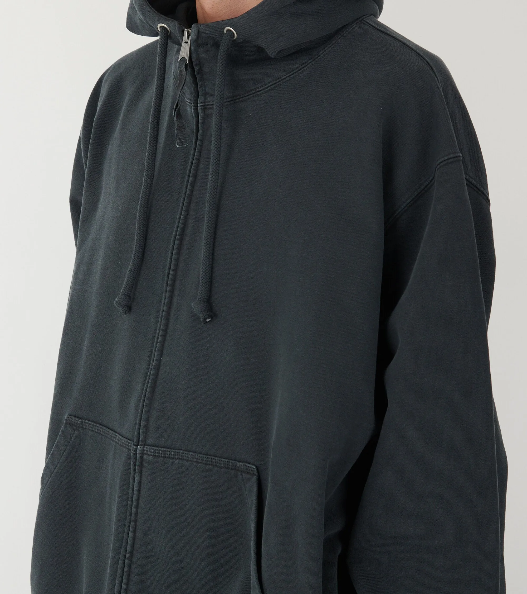 Embroidered Logo Hoodie Black
