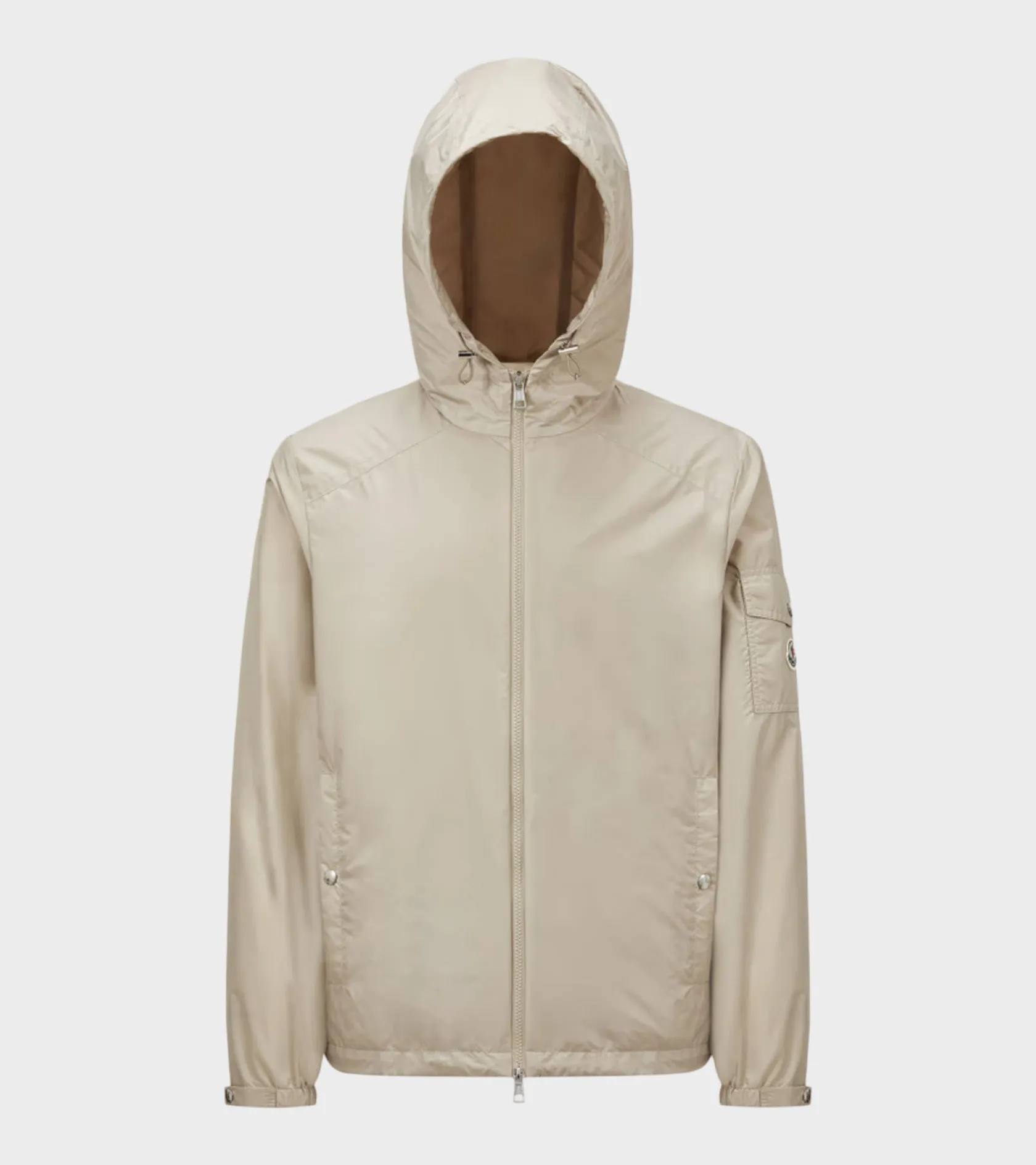 Etiache Hooded Rain Jacket Light Beige