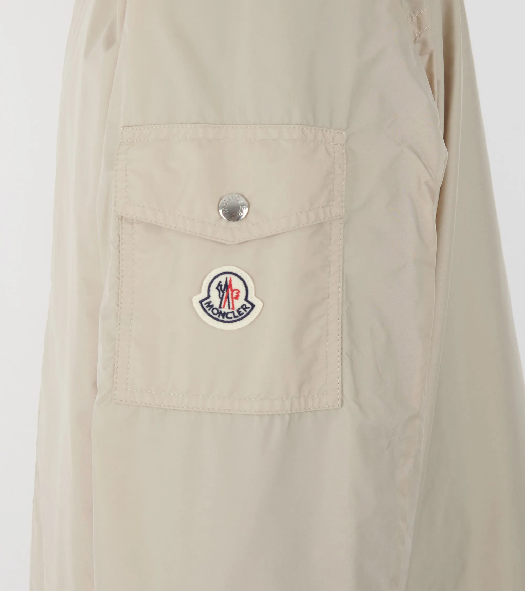 Etiache Hooded Rain Jacket Light Beige
