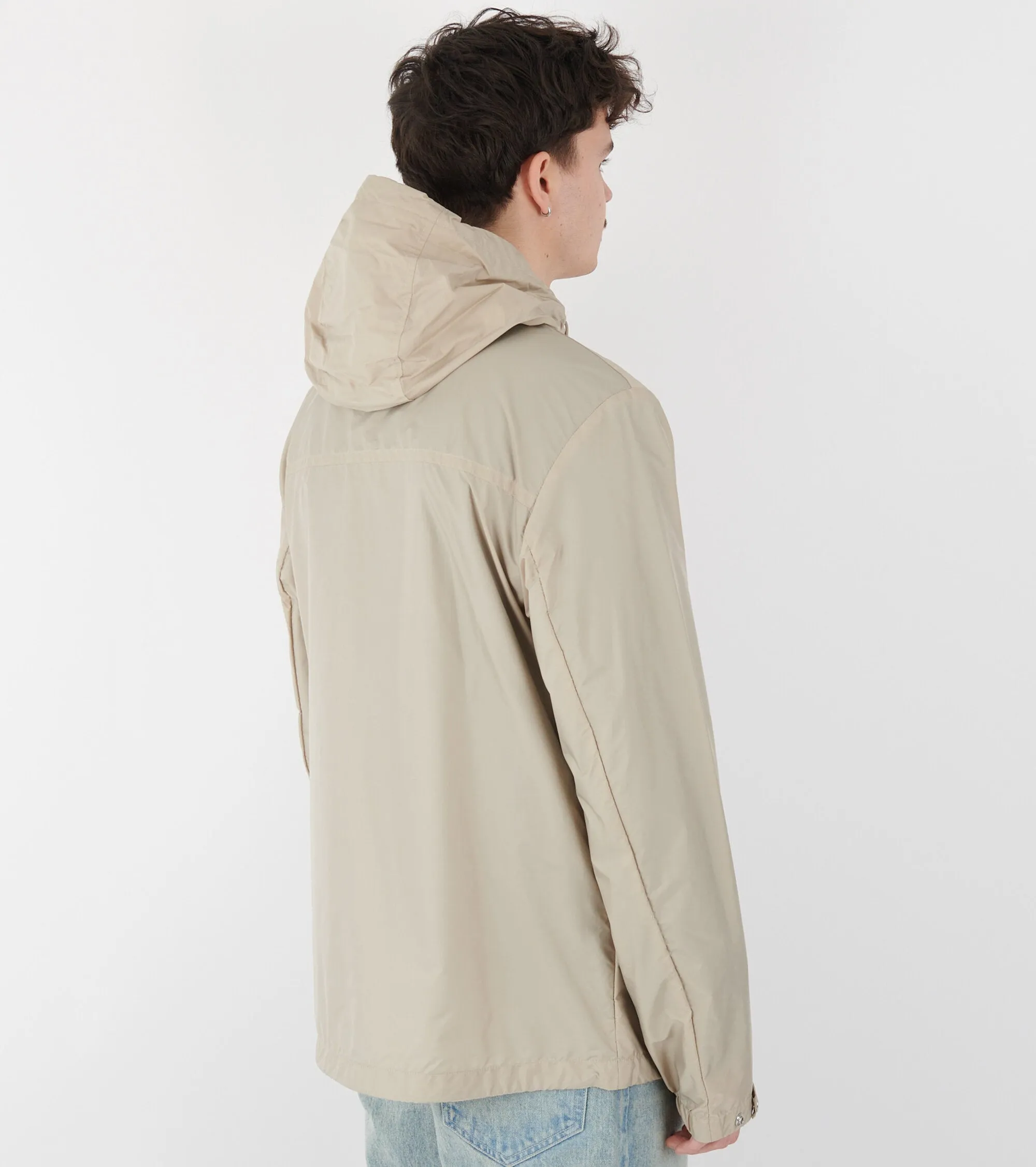 Etiache Hooded Rain Jacket Light Beige