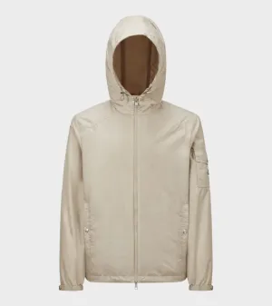Etiache Hooded Rain Jacket Light Beige