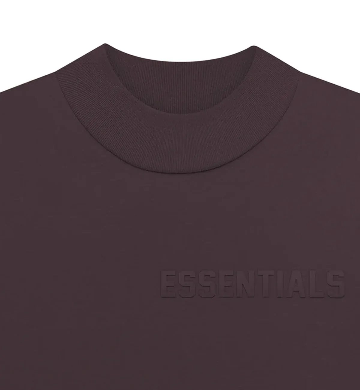 Fear of God Essential SS23 Long Sleeve T-Shirt (Plum)
