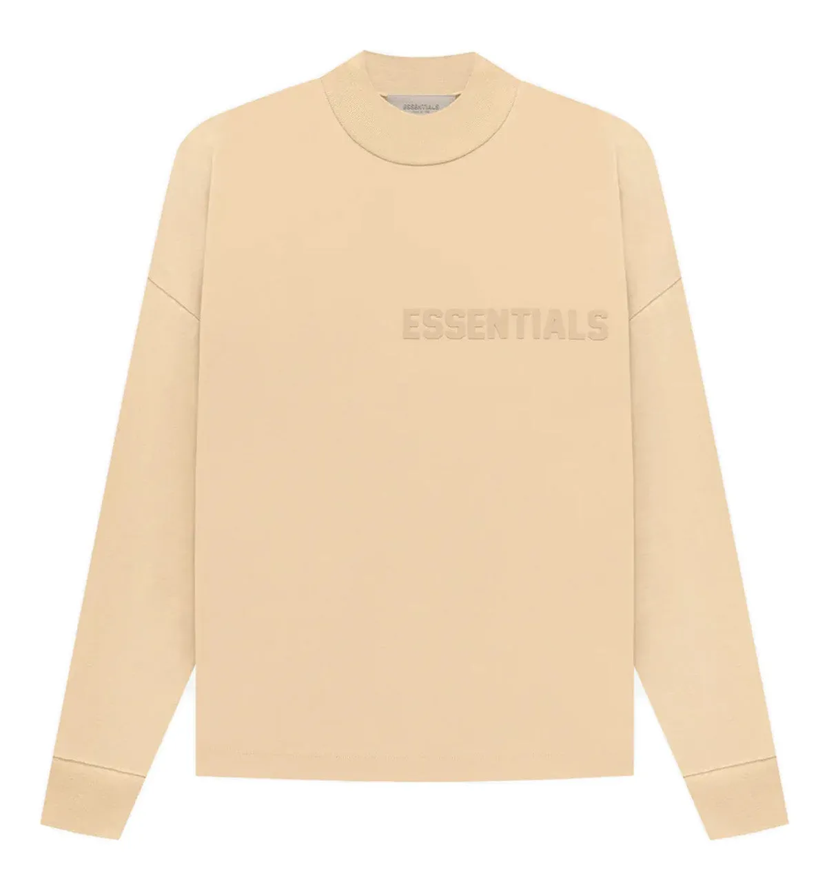 Fear of God Essential SS23 Long Sleeve T-Shirt (Sand)