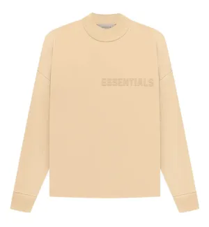 Fear of God Essential SS23 Long Sleeve T-Shirt (Sand)