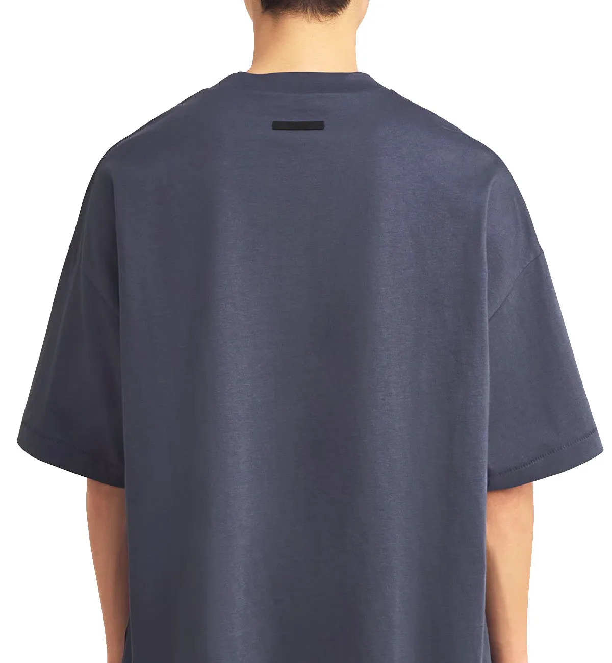 Fear of God Essentials University Crest Logo T-Shirt (Marine)
