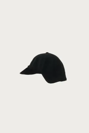 Fleece Ear Cap - Black