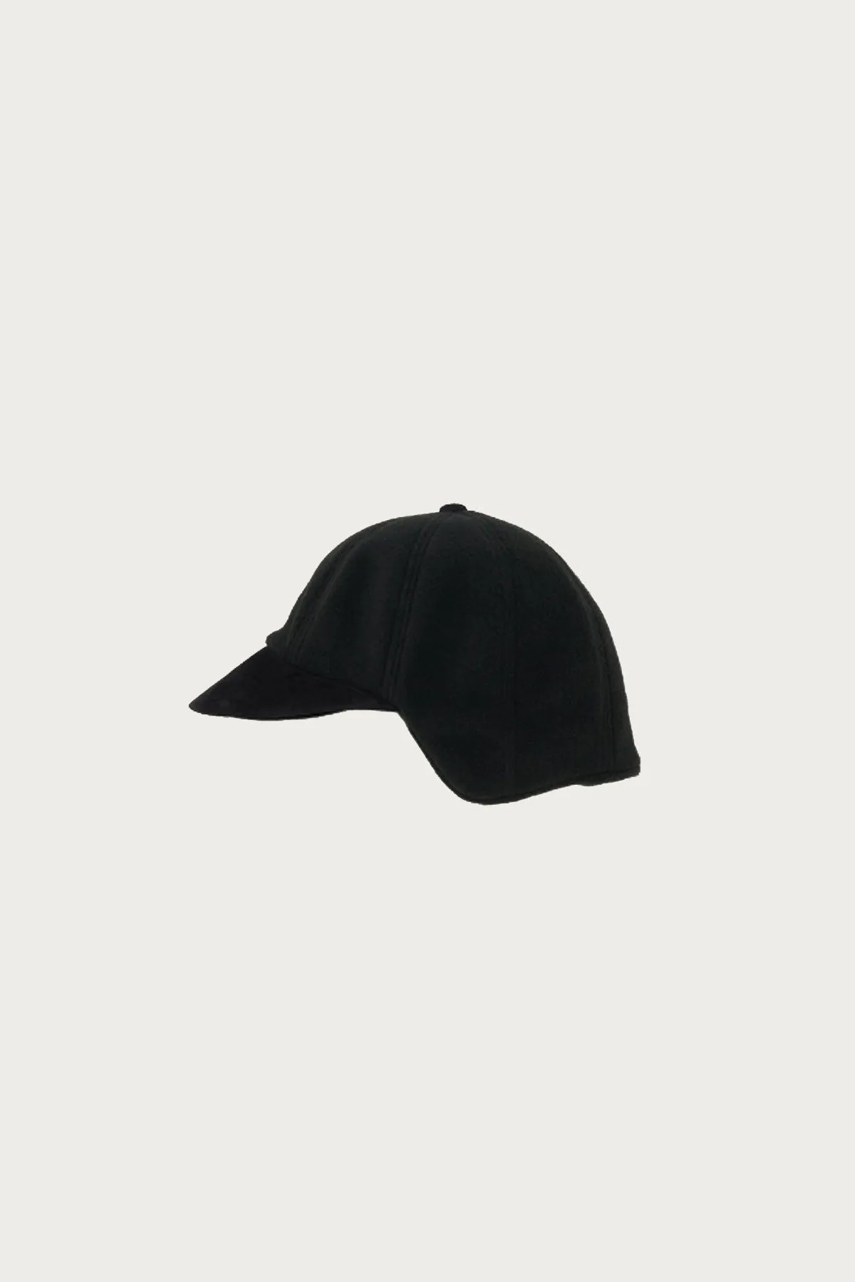 Fleece Ear Cap - Black