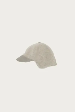Fleece Ear Cap - Melange Grey
